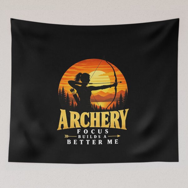 Item preview, Archery Focus Builds a Better Me Sunset Archer designed and sold by NAAYAX.