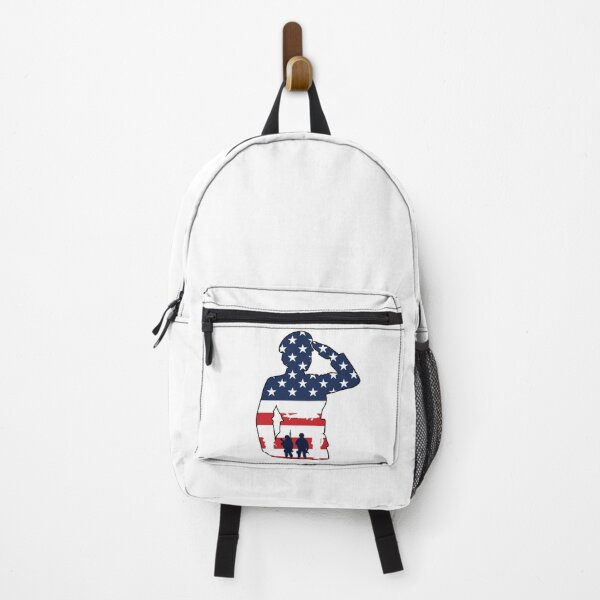 Item preview, Veteran Salute - American Flag Soldier Silhouette designed and sold by Marshallamoakohene.