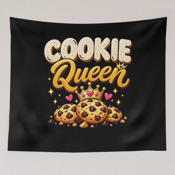 Item preview, Cookie Queen with Delicious Treats Design designed and sold by rafaeltto.
