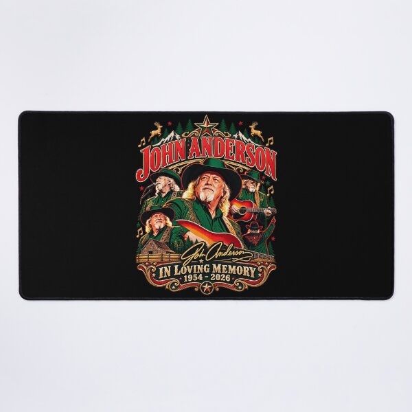 Item preview, John Anderson In Loving Memory Ugly Christmas Sweater, Country Music Legend Holiday designed and sold by Minas-Photos.