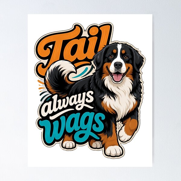 Item preview, Bernese Mountain Dog designed and sold by hupiukko.