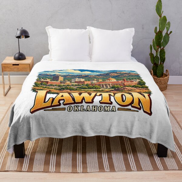 Item preview, Vintage Lawton Oklahoma Travel Souvenir Landmark Gift designed and sold by MichaeIRellov.