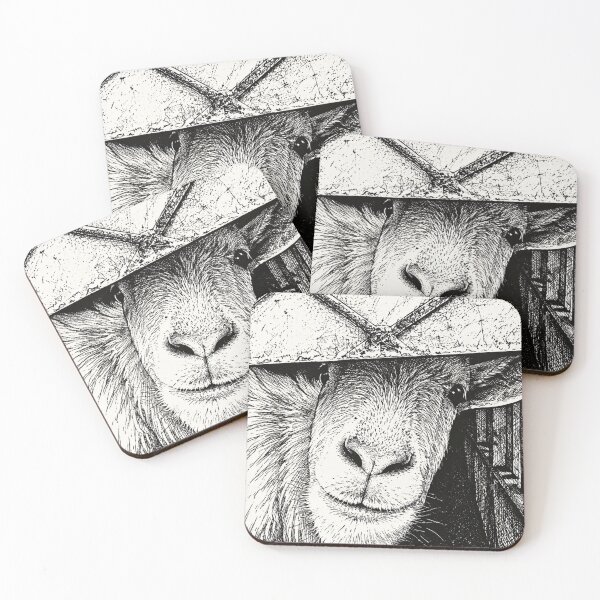 Item preview, Charming Curious Goat designed and sold by Astute-Artio-Photography.