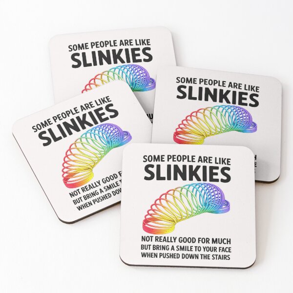 Item preview, Some People Are Like Slinkies Retro Toy Sarcastic Humor designed and sold by NAAYAX.