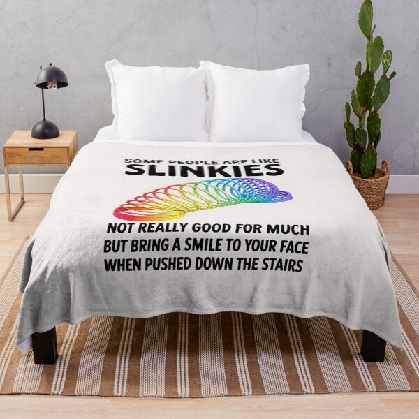 Item preview, Some People Are Like Slinkies Retro Toy Sarcastic Humor designed and sold by NAAYAX.