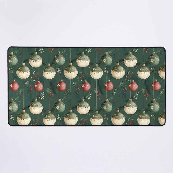 Item preview, Green Rustic Winter Seamless Christmas Pattern designed and sold by FuzionRaptor.