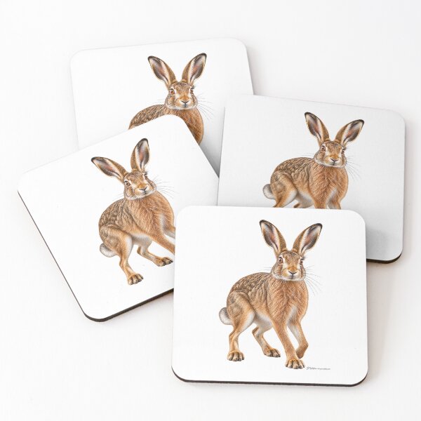 Item preview, Wild Hare – Spirit of the Untamed Countryside designed and sold by BlingandGifts.