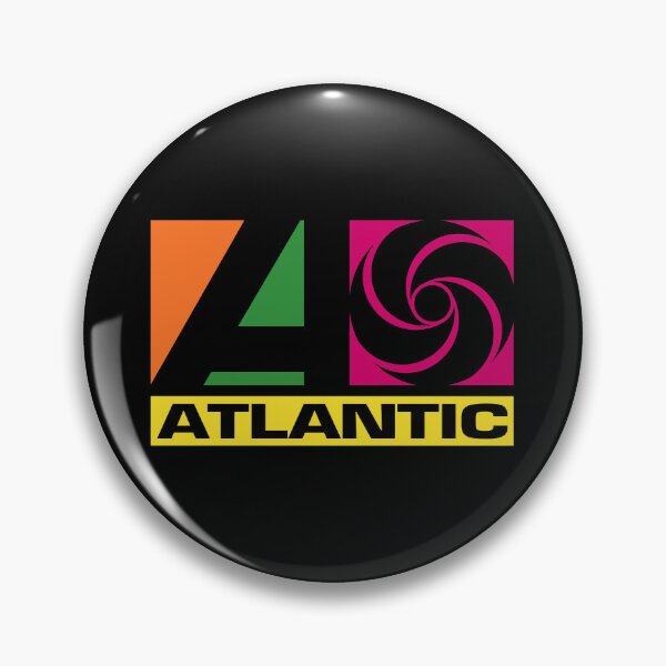 Item preview, Atlantic Records designed and sold by Lonesome Dog Art.