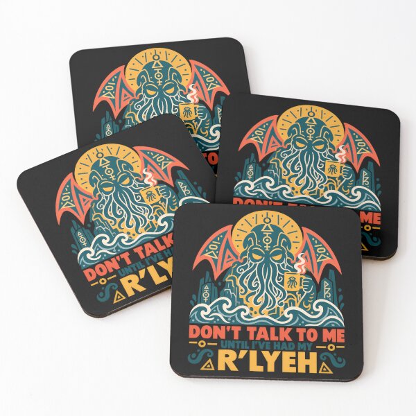 Item preview, H. P. Lovecraft Golden Coffee Cthulhu designed and sold by Fenay Designs.