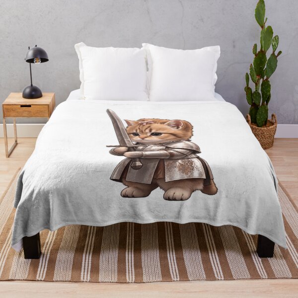 Item preview, Knight cat cute designed and sold by sandsgnn.