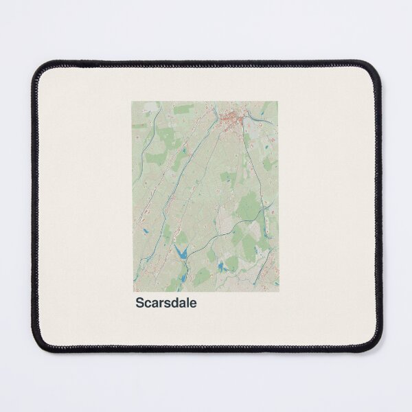 Item preview, Scarsdale Minimalistic Map Art designed and sold by MapsNerd.