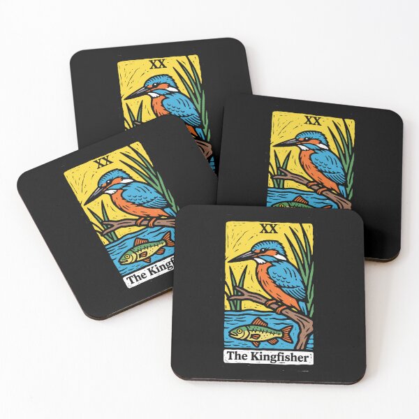 Item preview, Kingfisher Perched in a Serene Pond designed and sold by BRU Design.