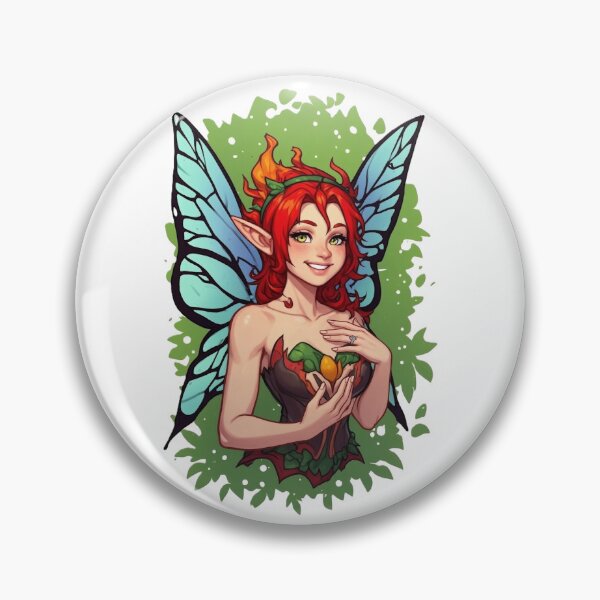 Item preview, Enchanted Forest Fairy With Butterfly Wings designed and sold by Mido-artister.
