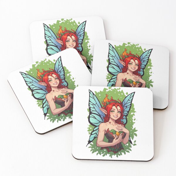 Item preview, Enchanted Forest Fairy With Butterfly Wings designed and sold by Mido-artister.