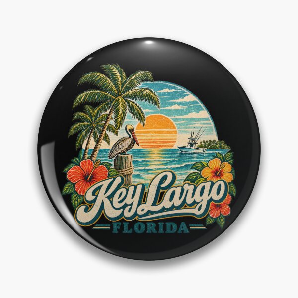 Item preview, This is a tropical beach design for Key Largo, Florida designed and sold by RBBeachDesigns.