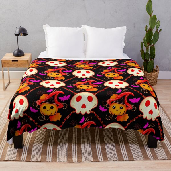 Item preview, Cute Halloween Pumpkins and Ghosts Pattern - Retro designed and sold by PatternXOXO.