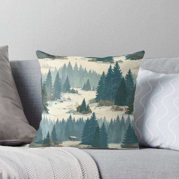 Item preview, Brown Green Rustic Winter Seamless Christmas Pattern designed and sold by FuzionRaptor.