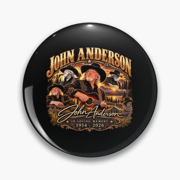 Item preview, John Anderson Memorial, Country Music Legend Tribute designed and sold by Minas-Photos.