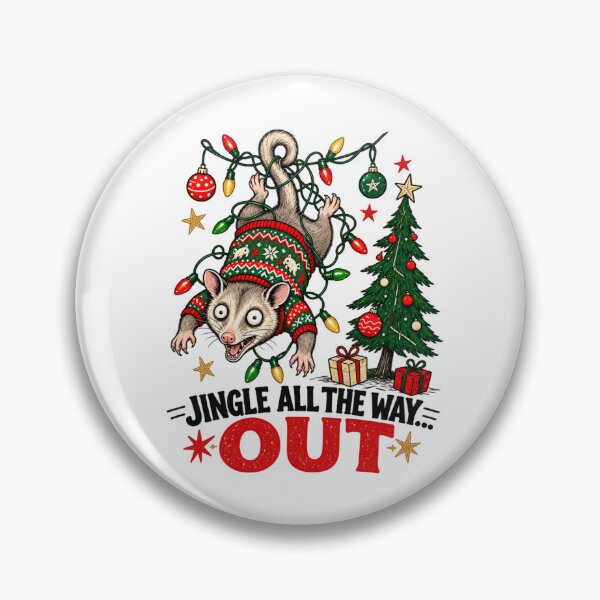 Item preview, Jingle All the Way Out – Funny Ugly Christmas Design designed and sold by Pixel_Phantom_.