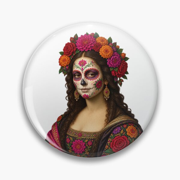 Item preview, El Día de los Muertos - Mona Lisa designed and sold by Art Wars.