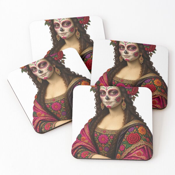 Item preview, El Día de los Muertos - Mona Lisa designed and sold by Art Wars.