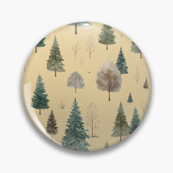 Item preview, Brown Green Rustic Winter Seamless Christmas Pattern designed and sold by FuzionRaptor.