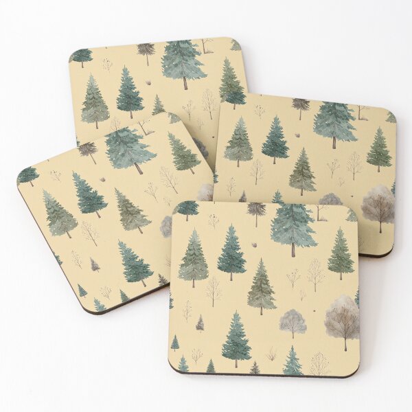 Item preview, Brown Green Rustic Winter Seamless Christmas Pattern designed and sold by FuzionRaptor.