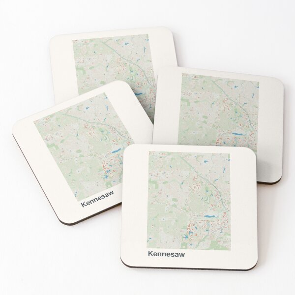 Item preview, Kennesaw Minimalistic Map Art designed and sold by MapsNerd.