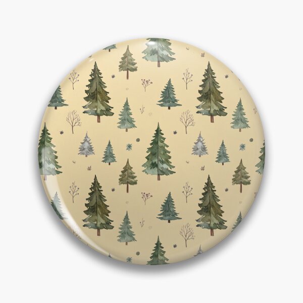 Item preview, Brown Green Rustic Winter Seamless Christmas Pattern designed and sold by FuzionRaptor.