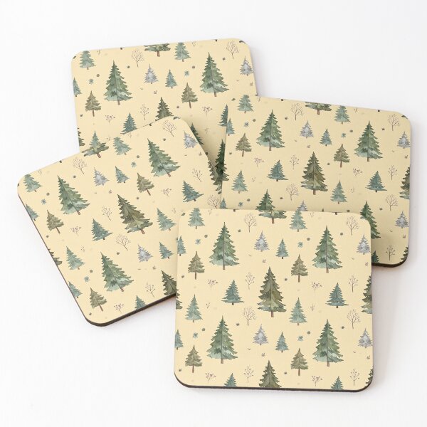 Item preview, Brown Green Rustic Winter Seamless Christmas Pattern designed and sold by FuzionRaptor.