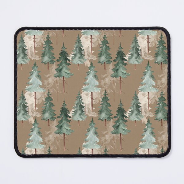 Item preview, Brown Green Rustic Winter Seamless Christmas Pattern designed and sold by FuzionRaptor.