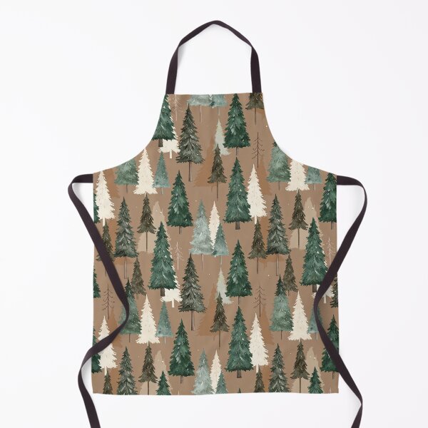 Item preview, Brown Green Rustic Winter Seamless Christmas Pattern designed and sold by FuzionRaptor.