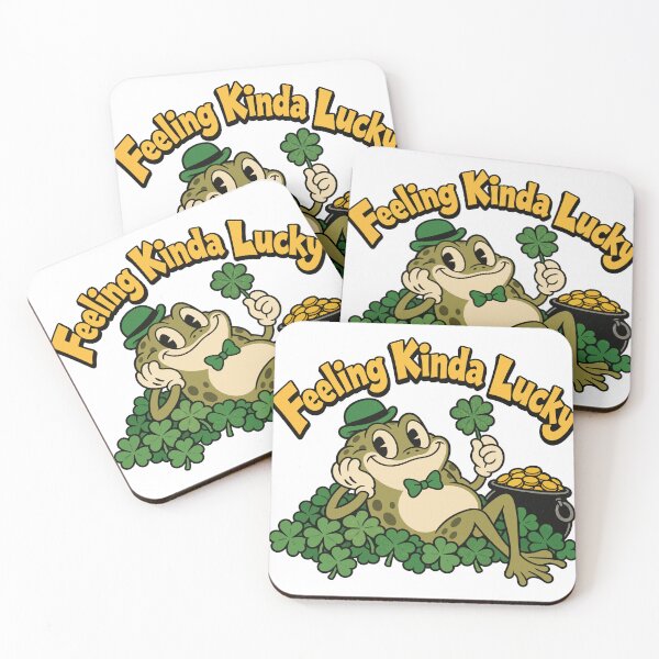 Item preview, Feeling Kinda Lucky Retro Frog St Patricks Day designed and sold by codex401.