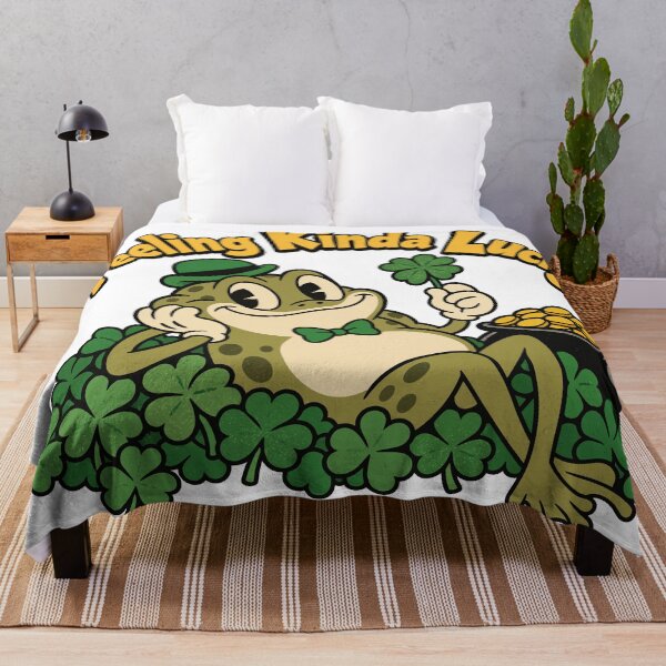 Item preview, Feeling Kinda Lucky Retro Frog St Patricks Day designed and sold by codex401.
