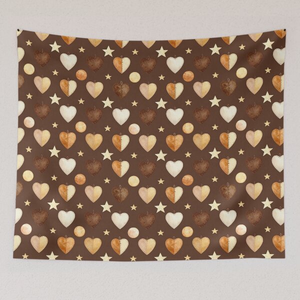 Item preview, Brown Green Rustic Winter Seamless Christmas Pattern designed and sold by FuzionRaptor.