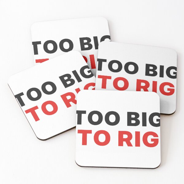 Item preview, Too Big To Rig – Vote Early Midterms 2026 designed and sold by AntifaShop.