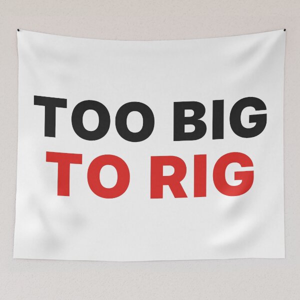 Item preview, Too Big To Rig – Vote Early Midterms 2026 designed and sold by AntifaShop.