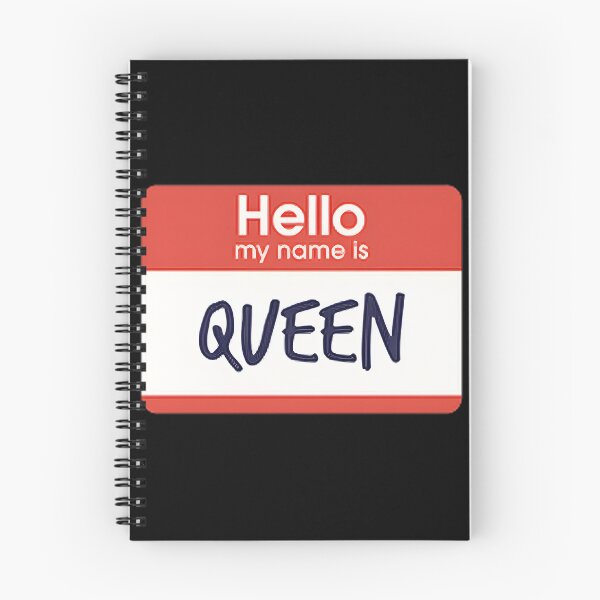 Item preview, Hello My Name is Queen Bold Statement Design for Empowerment and Confidence designed and sold by alfonso2912.