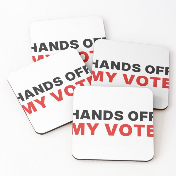 Item preview, Hands Off My Vote – Voting Rights Protest designed and sold by AntifaShop.