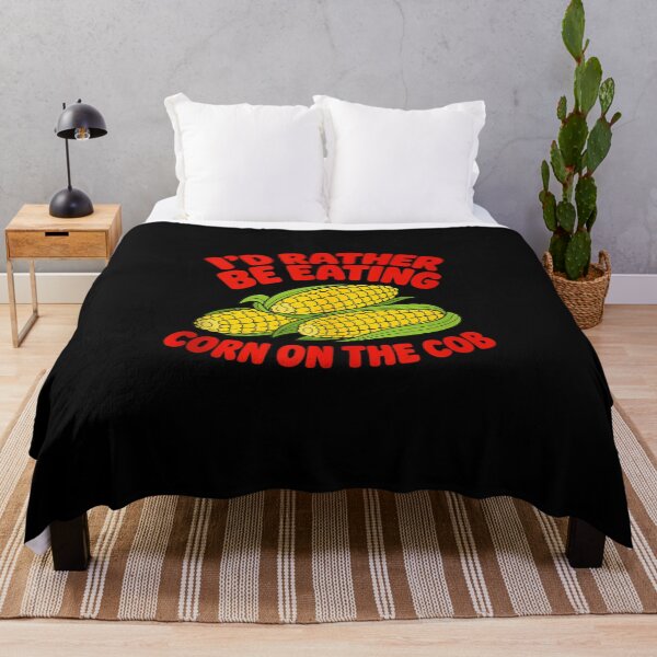 Item preview, I'd Rather Be Eating Corn on the Cob Food Humor designed and sold by NAAYAX.