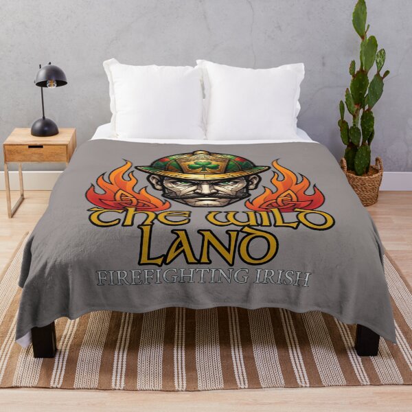 Item preview, Wildland Firefighting Irish Mascot Parody Shirt-89 designed and sold by HerrProfea.