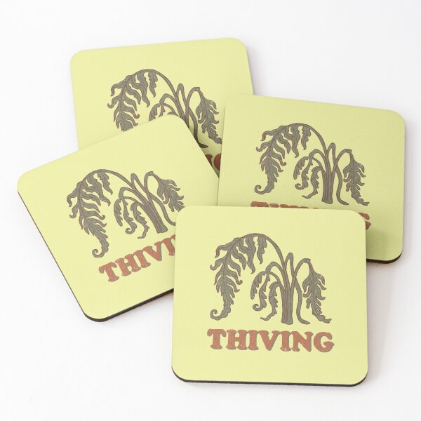 Item preview, Thriving Funny Wilting Fern Plant Art designed and sold by LayercraftArt.