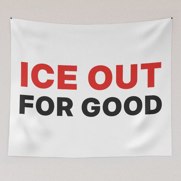 Item preview, ICE Out For Good – Immigrant Rights designed and sold by AntifaShop.