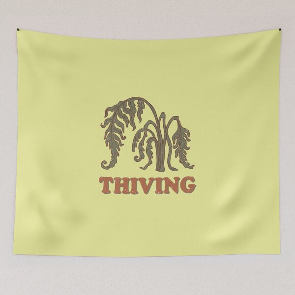 Item preview, Thriving Funny Wilting Fern Plant Art designed and sold by LayercraftArt.