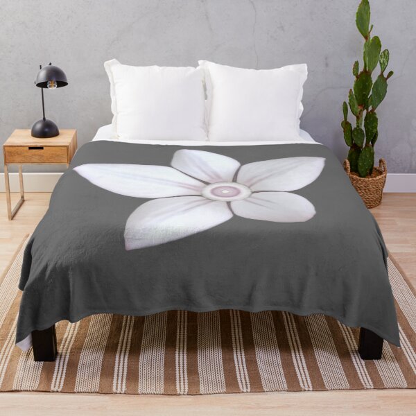 Item preview, Delicate White Flower – Botanical Nature Photography designed and sold by PicturePick.