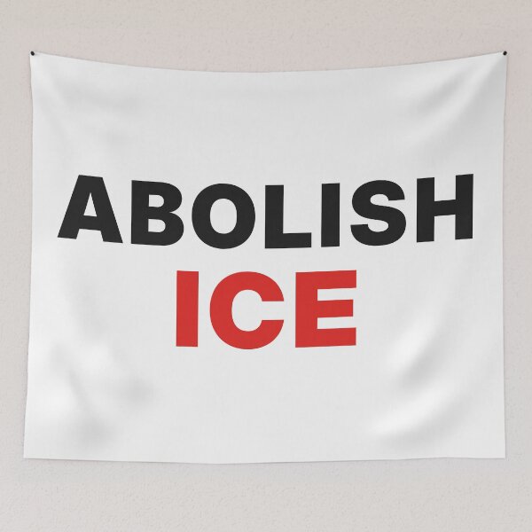 Item preview, Abolish ICE – Immigrant Rights Protest designed and sold by AntifaShop.