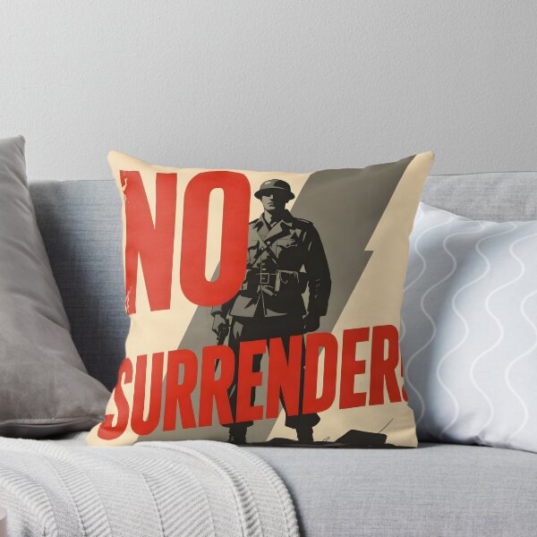 Item preview, No Surrender! | Vintage Propaganda Poster Art designed and sold by Mr-Saxon.