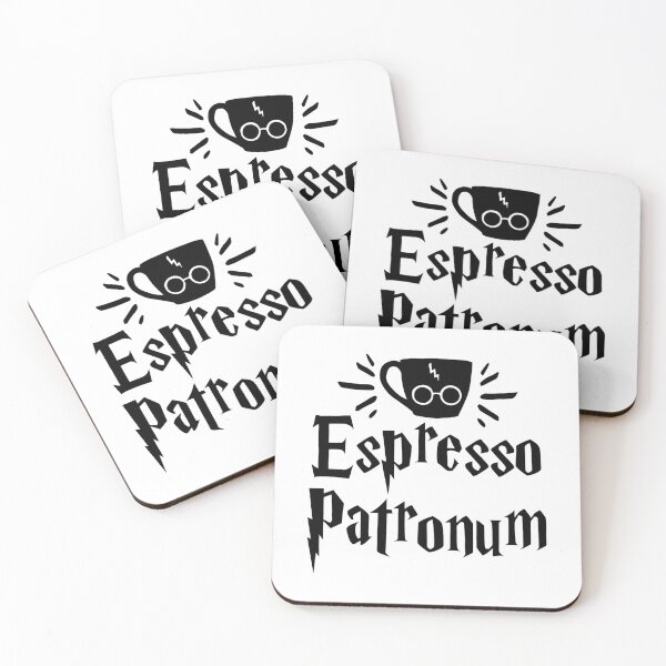 Item preview, Espresso Patronum - seires merch fans art  designed and sold by Slame Graphic Studio.