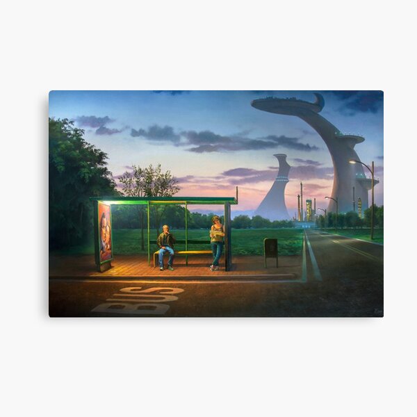 Casablanca 2038 Leinwanddruck