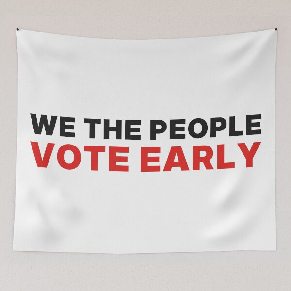 Item preview, We The People Vote Early – Midterms 2026 designed and sold by AntifaShop.